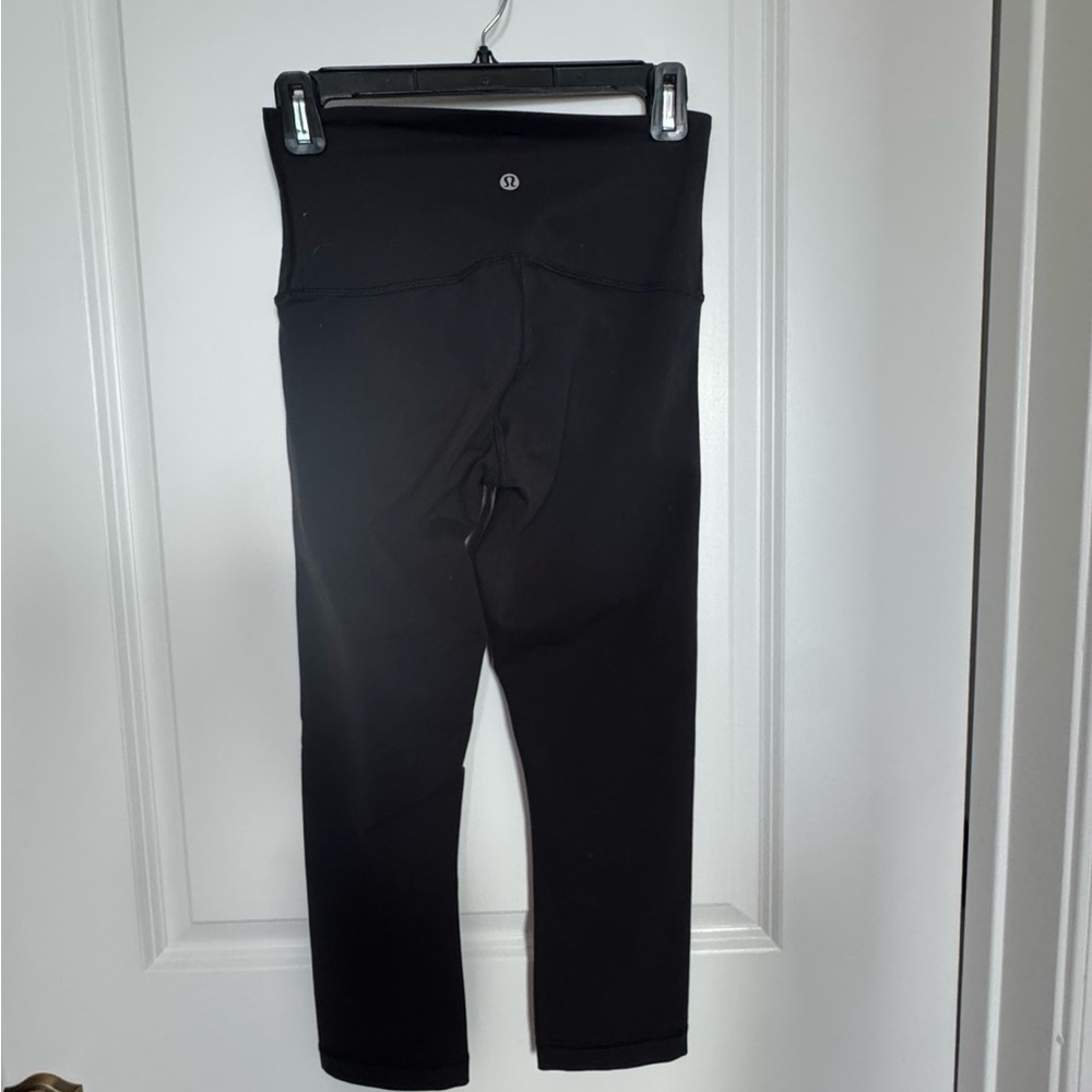 lululemon athletica Wunder Train Black High-Rise Leggings -Size 4, 23"